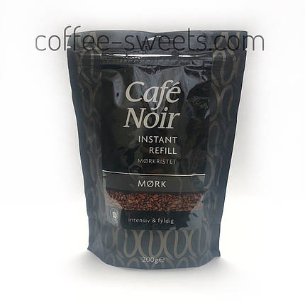 Кава розчинна Jacobs Cafe Noir instant refill 200g, фото 2