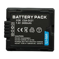 Акумуляторна батарея Alitek для Panasonic CGA-DU21, VBD210, 2500 mAh, фото 3