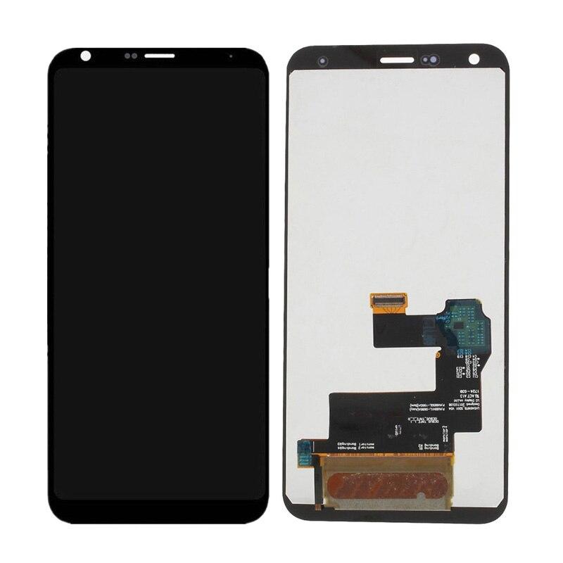 Дисплей LG Q610 Q7+ з сенсорним склом (Чорний) Оригінал Китай