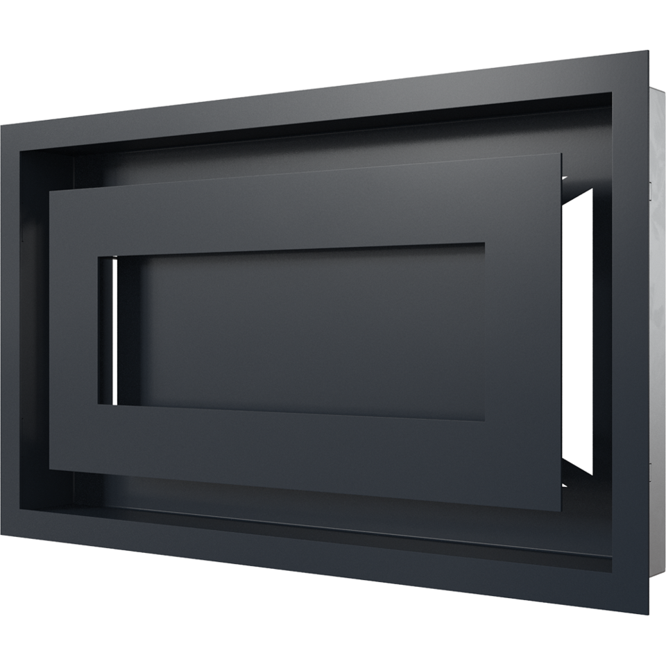 РЕШИТКА WIND ГРАФІТОВА 22*37, фото 1