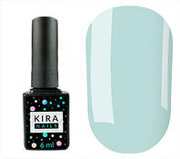 Гель-лак Kira Nails (Кира Нейлс) 6ml, 168 бирюзовый