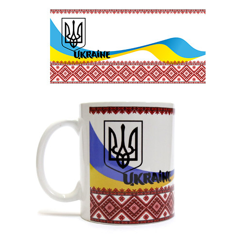 Чашка керамічна подарункова Україна