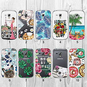 Силіконовий чохол з малюнком для Samsung s7562 Galaxy S Duos (new collection)