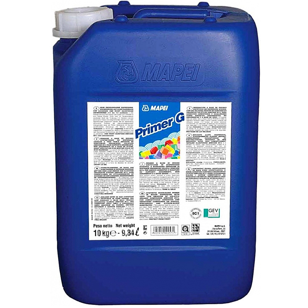 Ґрунт-концентрат Mapei Primer G PRO 10 кг