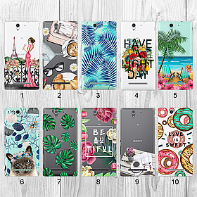 Силіконовий чохол з малюнком для Sony Xperia C3 Dual D2502 (new collection)