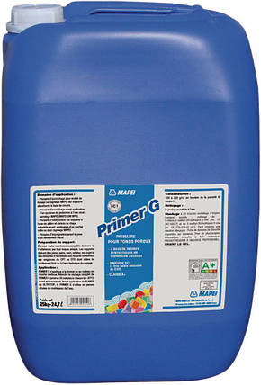 Грунт-концентрат Mapei Primer G 25 кг, фото 2