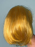 Синтетична перука каре-боб яскраво-жовтий!