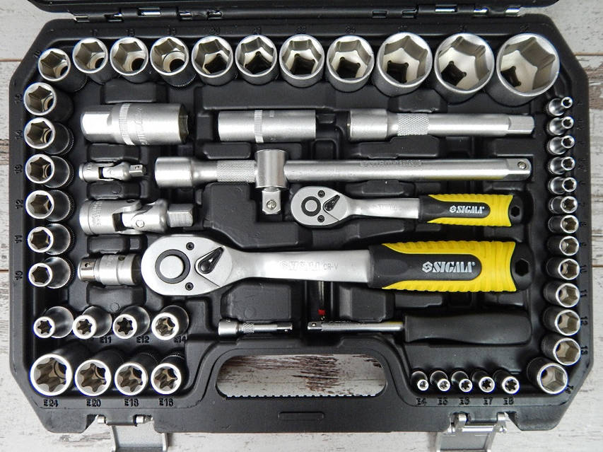 Набор инструментов Sigma MID 6003771 (108 предметов) здесь дешевле.