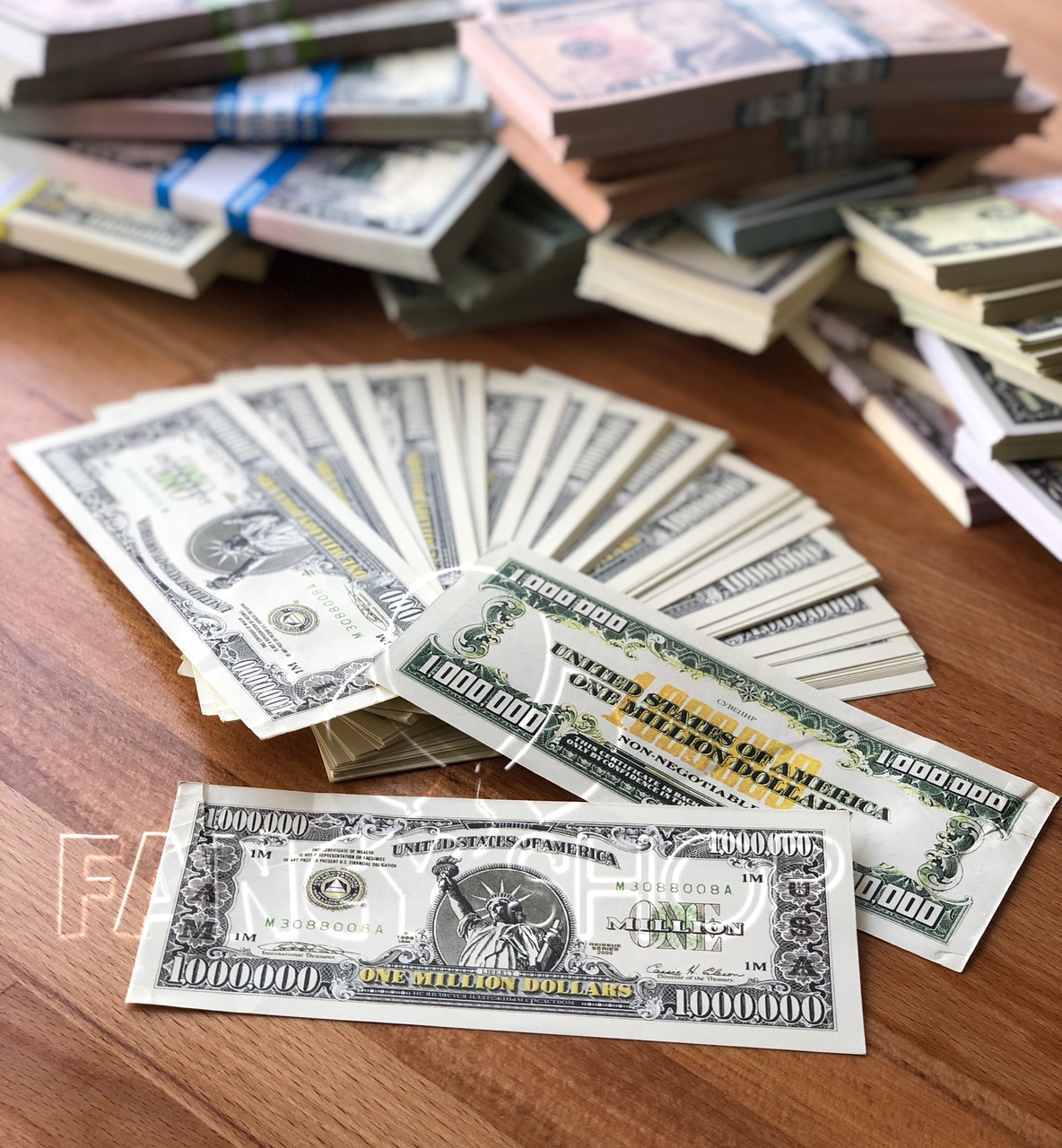 Сувенірні гроші "1 000 000 доларів", Сувенирные деньги "1 000 000 долларов"