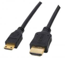 Кабель HDMI-miniHDMI (Type C) Atcom 1m Black, фото 2