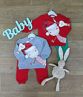 Костюмы для новорожденных,Новогодний костюм для новорожденного теплый,Одежда для новорожденных Турция,начес