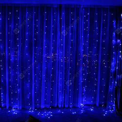 ОПТОМ Гірлянда Штора 3 х 3 м. 420 LED + режим статики, асортимент