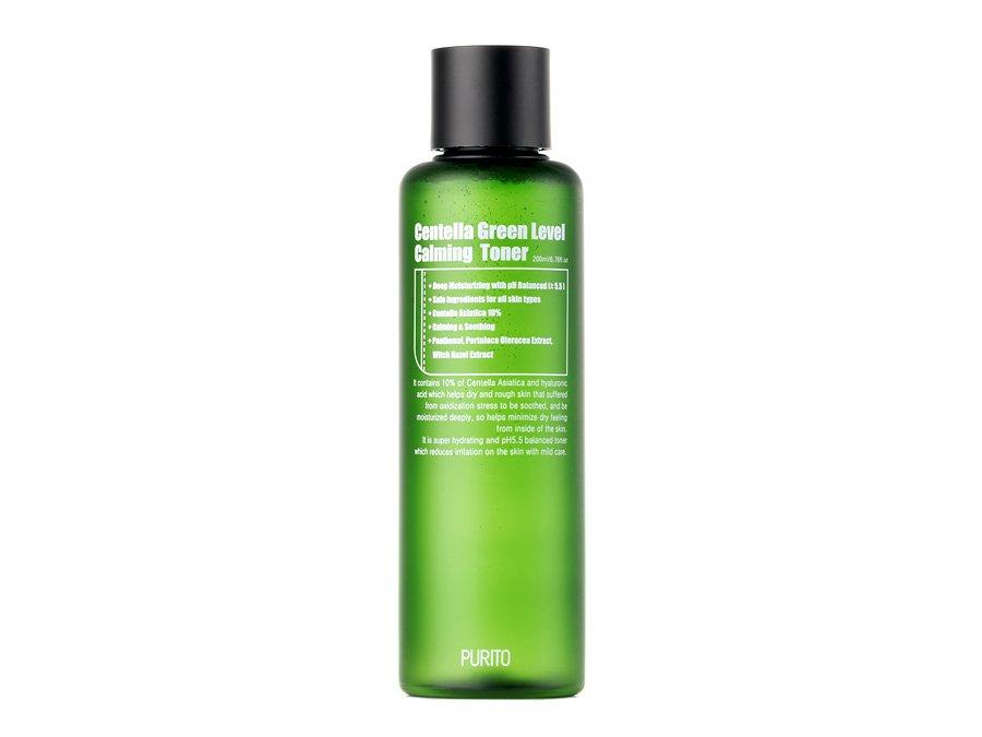Заспокійливий тонер для обличчя з центелою азіатською Purito Centella Green Level Calming Toner 200 мл, фото 1