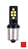 LED лампа Inovation Lab P21W BA15S 303012V червона