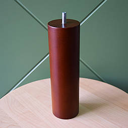 Меблеві ніжки і опори дерев'яні круглі H.200 D.60 / Циліндр - 1