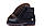Чоловічі зимові шкіряні черевики Black, фото 3
