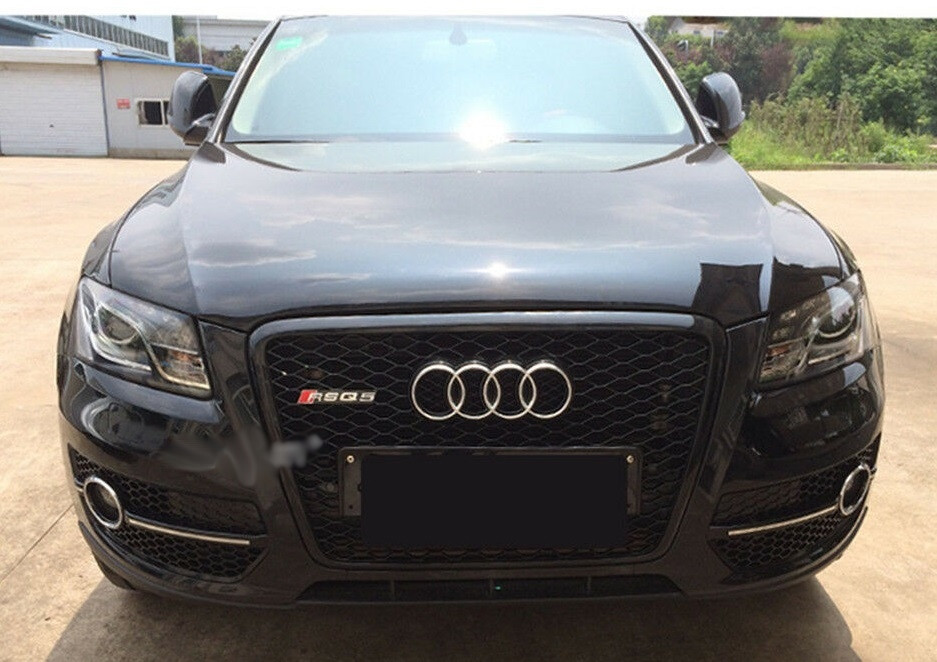 Решітка радіатора Audi Q5 8R (08-11) тюнінг стиль RSQ5 (чорна)
