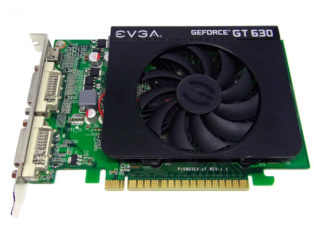 Відеокарта EVGA Geforce GT 630 1Gb PCI-Ex DDR3 128bit (2 x DVI + miniHDMI)