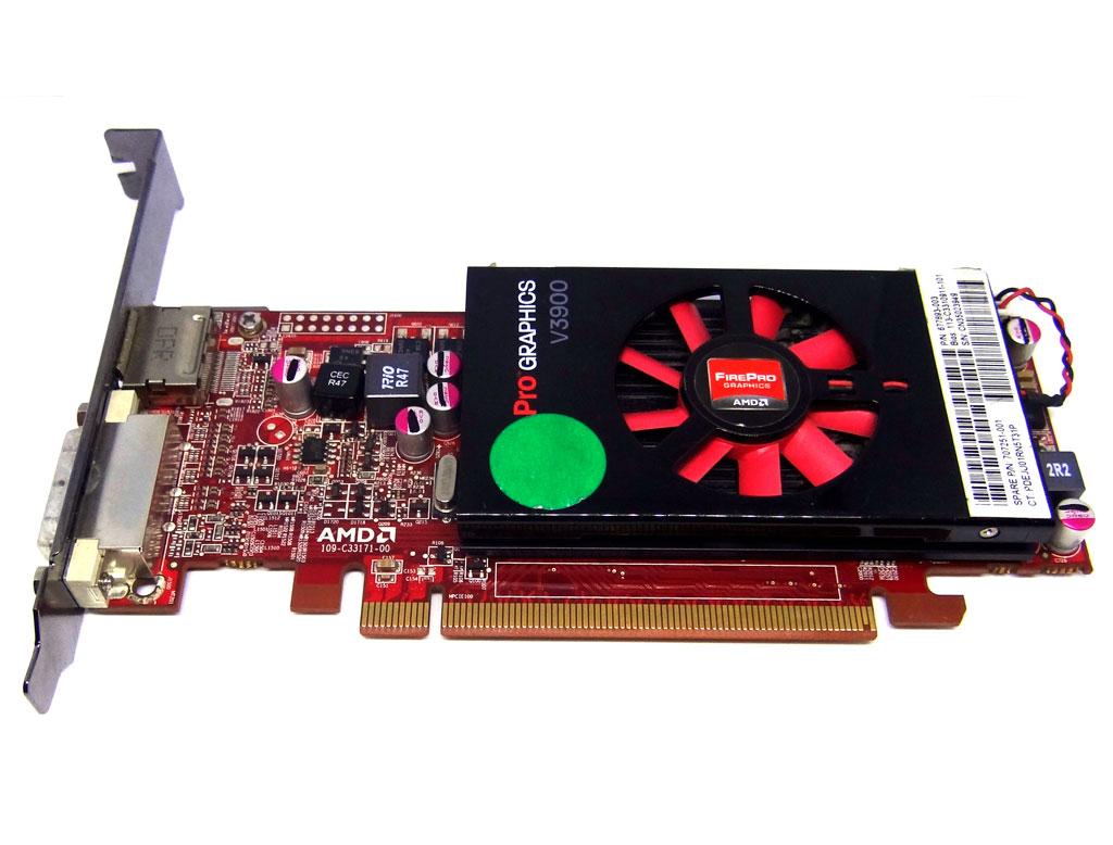 Б/у відеокарта ATI FirePro V3900 1Gb PCI-Ex DDR3 128bit (DVI + DP)