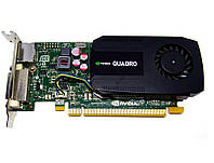 Видеокарта NVIDIA Quadro K600 1Gb PCI-Ex DDR3 128bit (DVI + DP) низкопрофильная