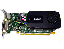 Відеокарта NVIDIA Quadro K600 1Gb PCI-Ex DDR3 128bit (DVI + DP) низькопрофільна