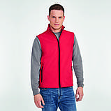 Чоловічий жилет софтшел кишені на блискавці, фото 3
