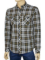 Стильна чоловіча сорочка в клітку Barcotti A:0075-19