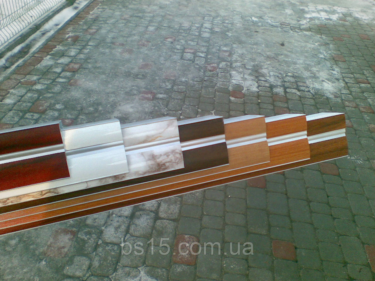 Карниз 2,4 метра одинарный трубчатый металлопластиковый, ассортимент цветов, доставка по Украине - фото 6 - id-p297219971