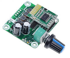 Підсилювач звуку 2х15W, клас D, модуль TPA3110 з Bluetooth 4.2, живлення 8-26 вольт