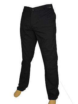 Чорні чоловічі джинси X-Foot 170-3406 C: 4 великого розміру
