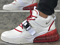 Чоловічі кросівки Nike Air Force 270 White University Red AH6772-102, фото 4