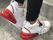 Чоловічі кросівки Nike Air Force 270 White University Red AH6772-102, фото 5