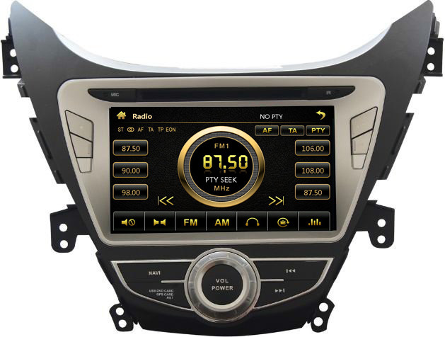 Магнитола Hyundai Elantra 2011-2012, Avante 2011, I35. Kaier KR-8011 WinCE