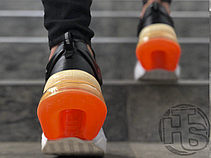 Чоловічі кросівки Nike Air Force 270 Safari Black White Orange AH6772-004, фото 5