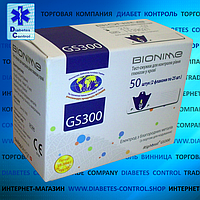 Тест-смужки для глюкометра Bionime Rightest GS300 / Біонайм ГС300, 50 шт.