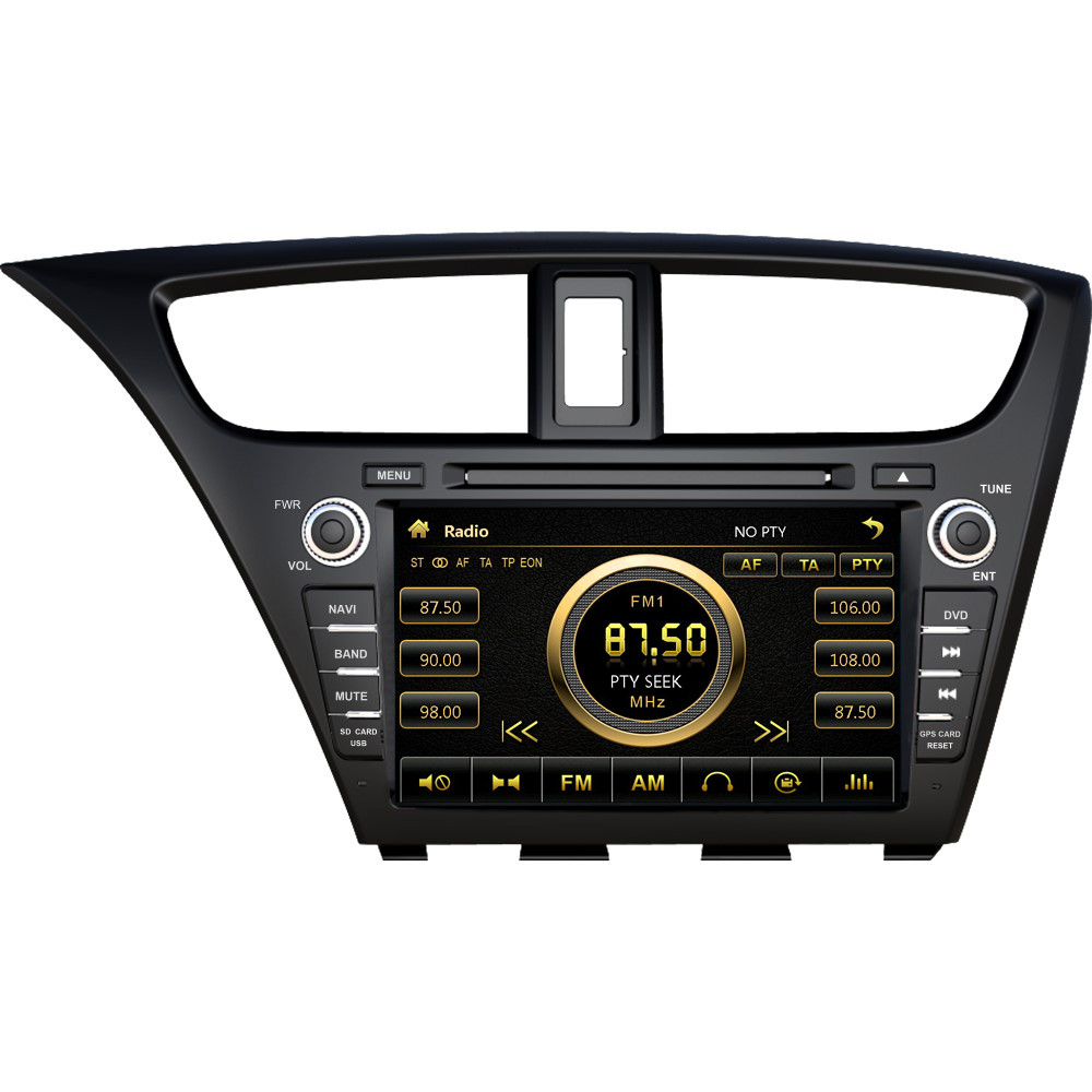 Магнітола Honda Civic 9 Hatchback, Tourer 2011-2015+. Kaier KR-8067 WinCE