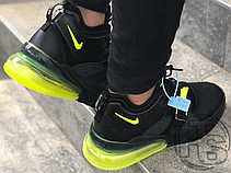 Чоловічі кросівки Nike Air Force 270 Black Green AH6772-006, фото 5