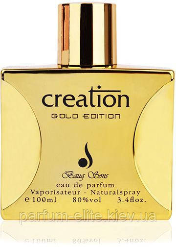 Чоловіча парфумована вода Baug Sons Creation Gold Edition 100ml