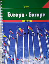 Autoatlas • Roadatlas EUROPA • EUROPE Атлас доріг Європи freytag & berndt 1 : 800 000 спіраль
