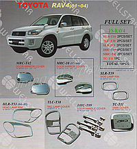 Хром-комплект Toyota RAV4 2001-2006