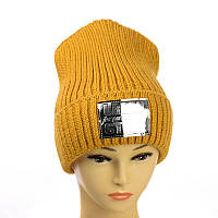 Молодіжна шапка "Urban style" гірчичний