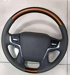 Кермо в зборі (світле дерево) Toyota LC 200