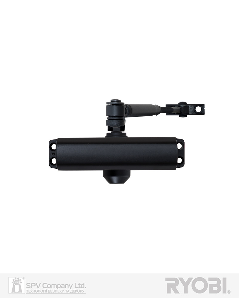 Темний довідник на двері RYOBI 9900 9903 чорний STD ARM EN 2/3 до 65 кг 965 мм