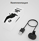 Кабель Mi Band 4 Nillkin 30см зарядний зарядка USB charger Mi Fit Чорний, фото 7