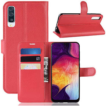 Чохол-книжка Litchie Wallet для Samsung Galaxy A50 / A50s / A30s Червоний
