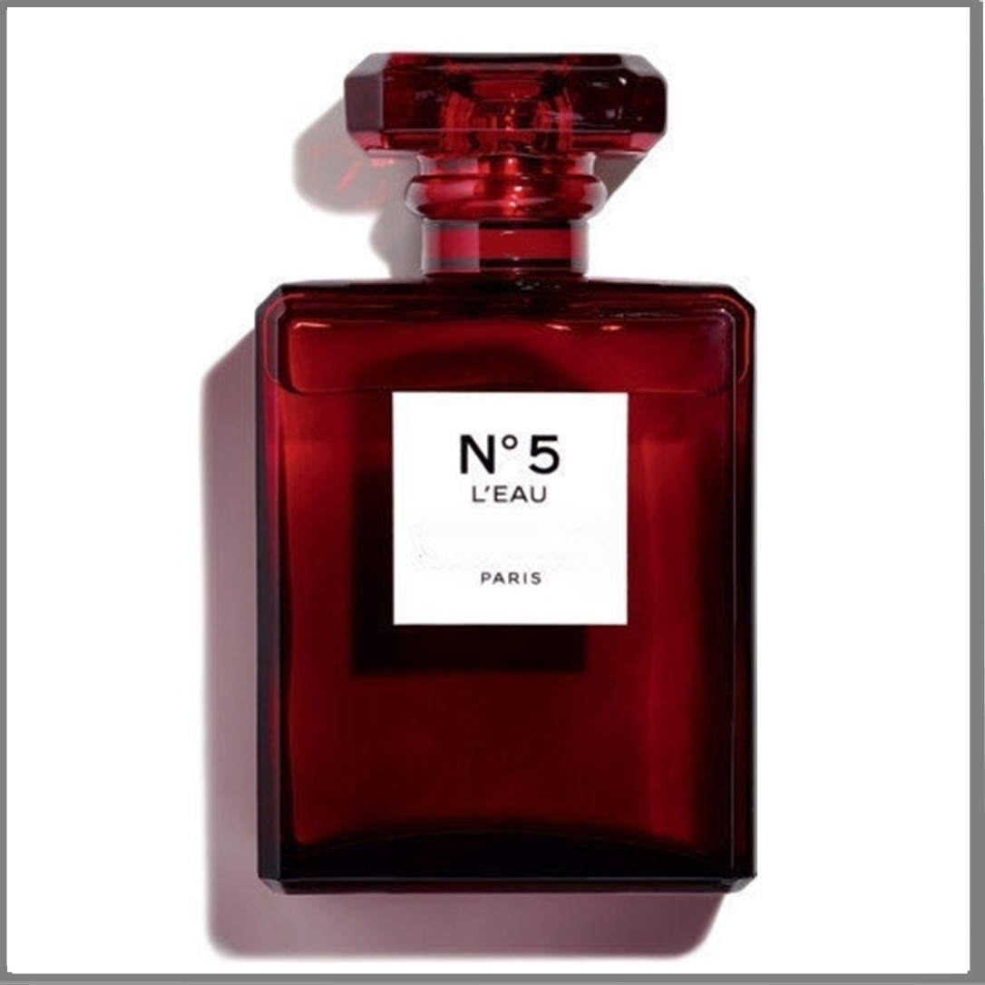 N5 L'Eau Red Edition парфумована вода 100 ml. (No5 Л'Еау Ред Едішн), фото 1
