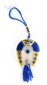 Амулет від пристріту з підковою на присоску (6х5,5х1 см)