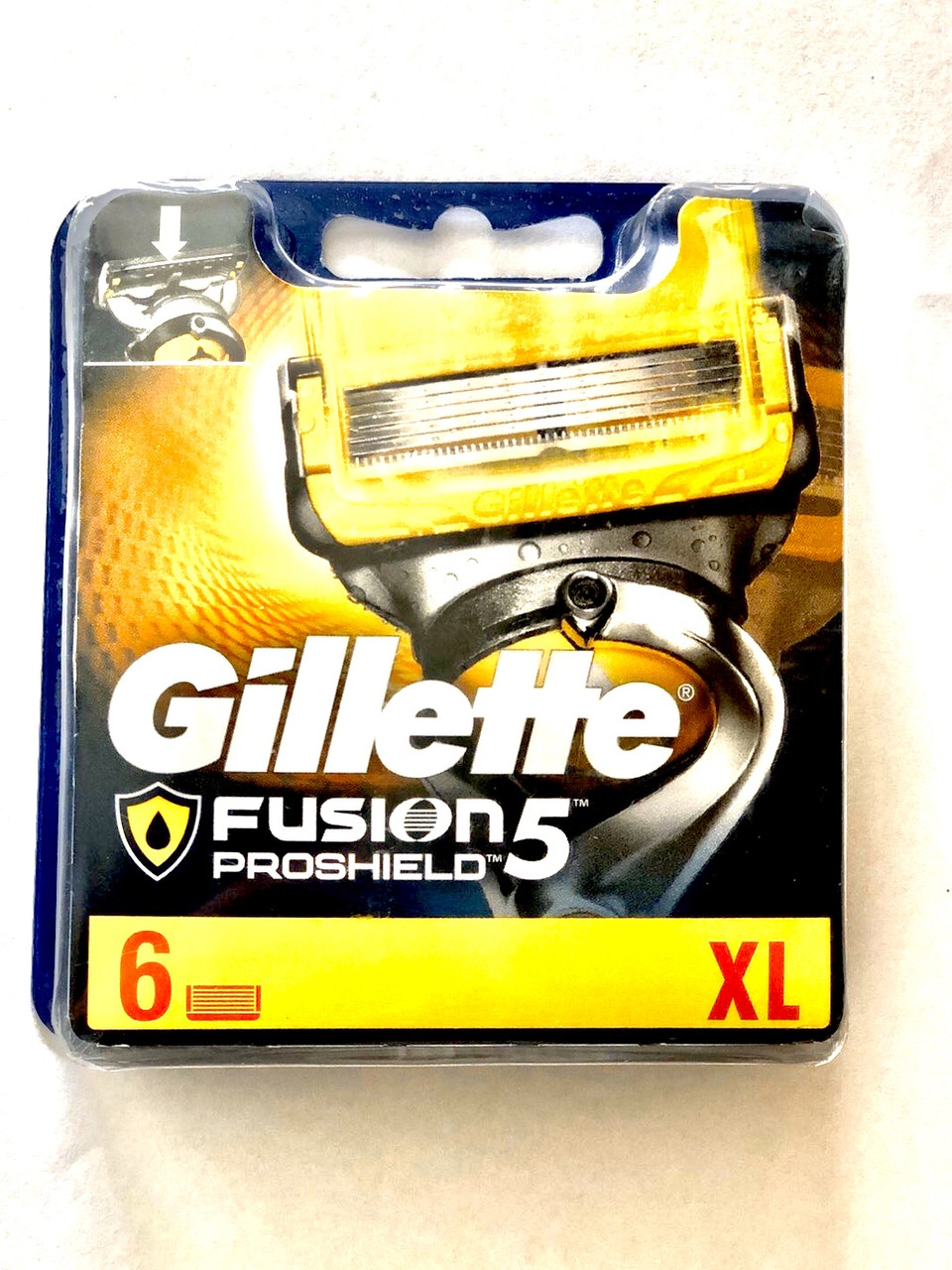 Змінна касета для гоління Gillette Fusion Proshield Оригінал! 6 шт