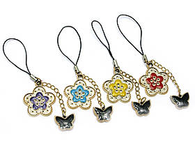 Брелок (E) "Метелик і квітка"