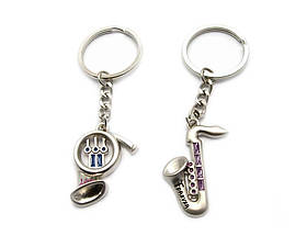 Брелоки для закоханих (D) "Саксофон і труба"
